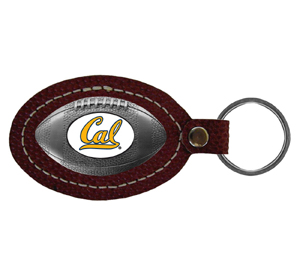 California (CAL) Golden Bears Leather Key Chain