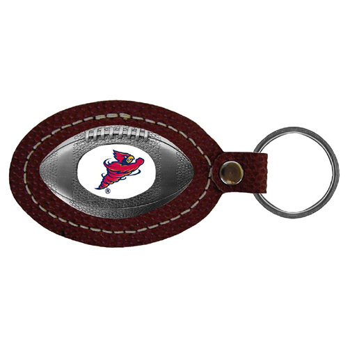 Iowa State Cyclones Leather Football Key Ring