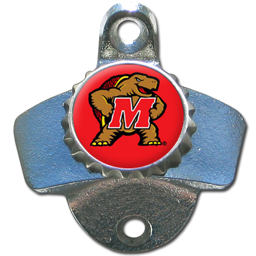 Maryland Terrapins Wall Mounted Bottle Opener