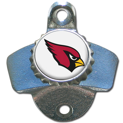 Arizona Cardinals Wall Mounted Bottle Opener