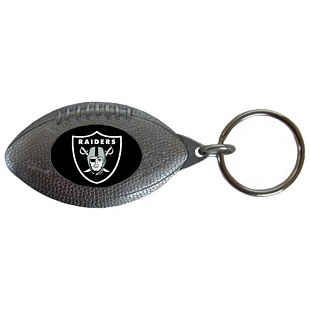 Oakland Raiders Football Key Ring