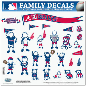 Atlanta Braves Window Decals