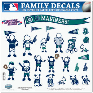 Seattle Mariners Window Decals