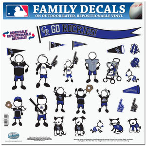 Colorado Rockies Window Decals