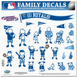 Kansas City Royals Window Decals