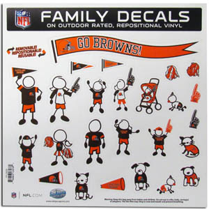 Cleveland Browns Window Decals