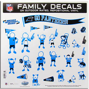 Carolina Panthers Window Decals