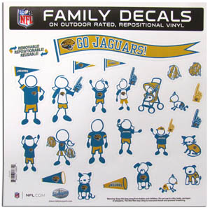 Jacksonville Jaguars Window Decals