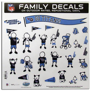 Tennessee Titans Window Decals