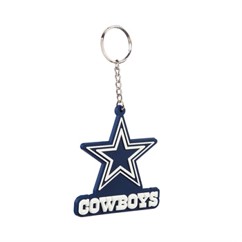 Dallas Cowboys Rubber Key Chains