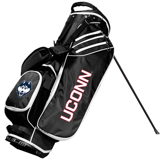 Connecticut Huskies Birdie Stand Golf Bag Blk