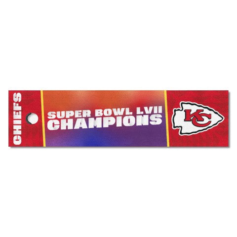 Kansas City Chiefs Super Bowl LVII Putting Green Mat