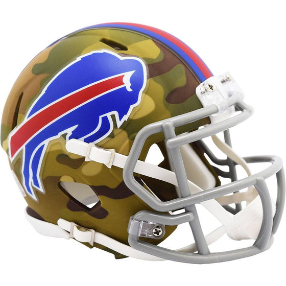 Buffalo Bills Helmet Riddell Replica Mini Speed Style Camo Alternate