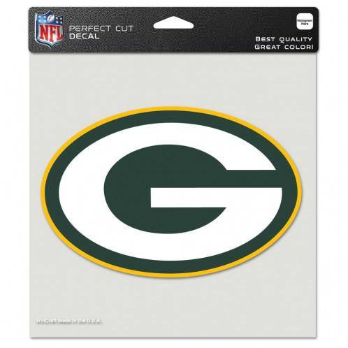 NFL Green Bay Packers Perfect Cut 8x8 Diecut Decal - 757 Sports Collectibles