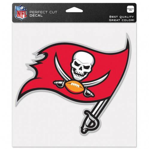 Tampa Bay Buccaneers Perfect Cut 8x8 Diecut Decal - 757 Sports Collectibles