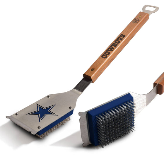 Dallas Cowboys Classic Heavy Duty Grill Brush - 757 Sports Collectibles