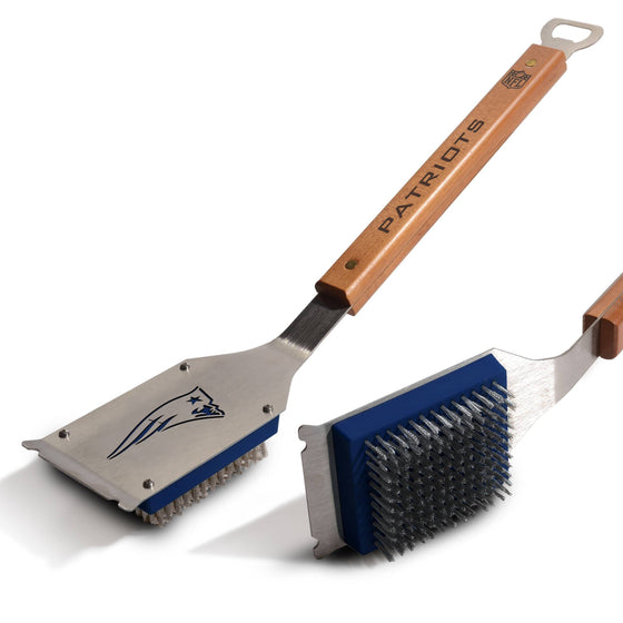 New England Patriots Classic Heavy Duty Grill Brush - 757 Sports Collectibles