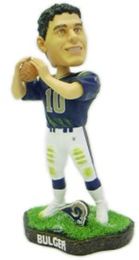 St. Louis Rams Marc Bulger Game Worn Forever Collectibles Bobblehead CO - 757 Sports Collectibles