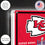 Team Sports America NFL Kansas City Chiefs Superbowl 58 Championship LED Sign | Free-Standing Desk Night Light | Made in The USA | Football Fan Décor for Office, Living, Game or Bedroom - 757 Sports Collectibles