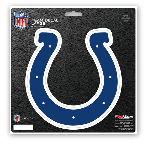 Indianapolis Colts Decal 8x8 Die Cut - 757 Sports Collectibles