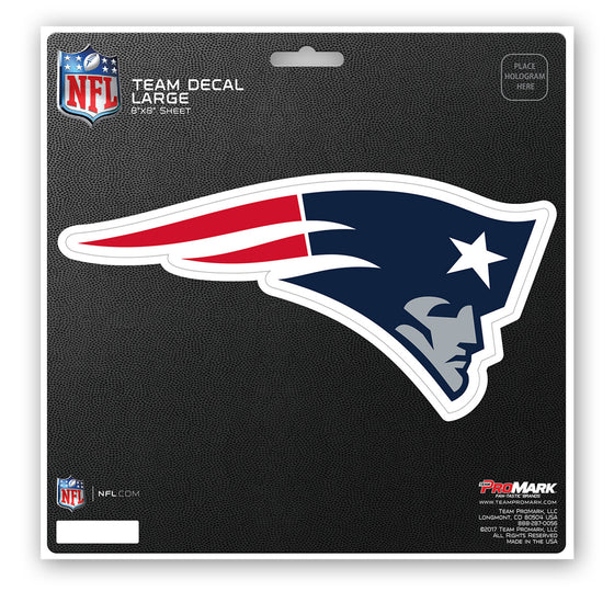 New England Patriots Decal 8x8 Die Cut - 757 Sports Collectibles