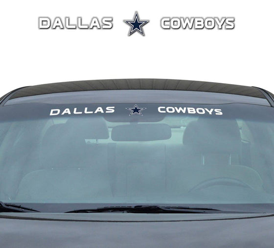 Dallas Cowboys Decal 35x4 Windshield (CDG) - 757 Sports Collectibles