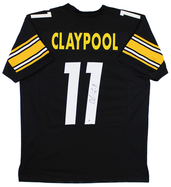 Chase Claypool Authentic Signed Black Pro Style Jersey Autographed BAS Witnessed - 757 Sports Collectibles