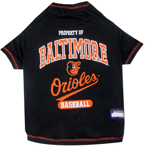 Baltimore Orioles Dog Tee Shirt Pets First