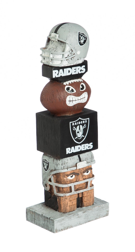 Oakland Raiders Tiki Totem - 757 Sports Collectibles