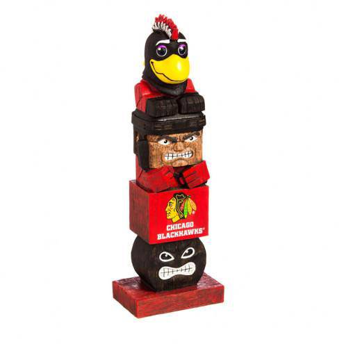 Chicago Blackhawks Tiki Totem - 757 Sports Collectibles