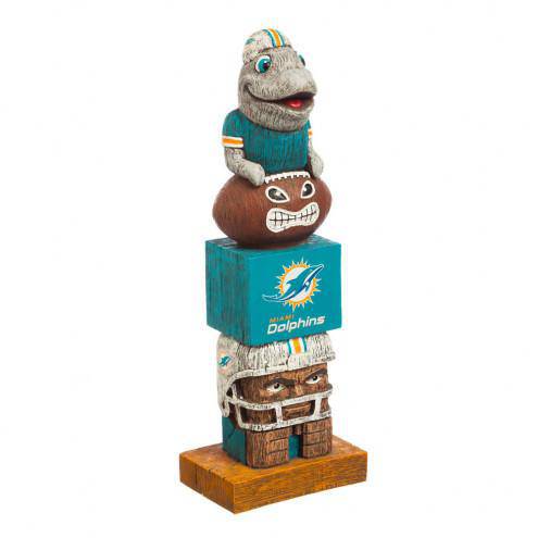 Miami Dolphins Tiki Totem - 757 Sports Collectibles