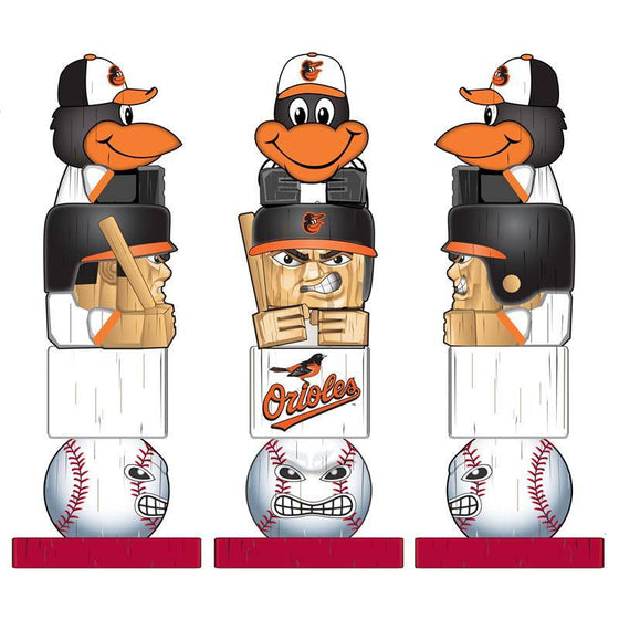 Baltimore Orioles 16" Tiki Totem Figure Statue - Ships in August - 757 Sports Collectibles