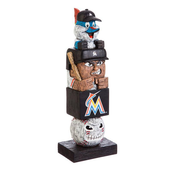 Miami Marlins 16" Tiki Totem Figure Statue - 757 Sports Collectibles