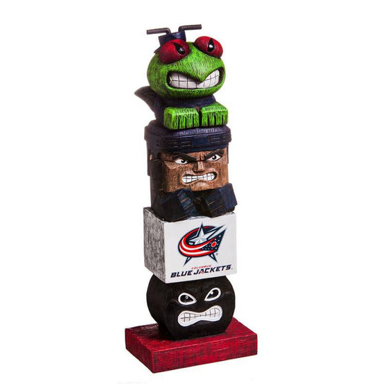 Columbus Blue Jackets 16" Tiki Totem Figure Statue - 757 Sports Collectibles