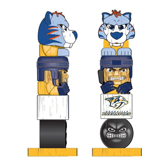 Nashville Predators 16" Tiki Totem Figure Statue - 757 Sports Collectibles