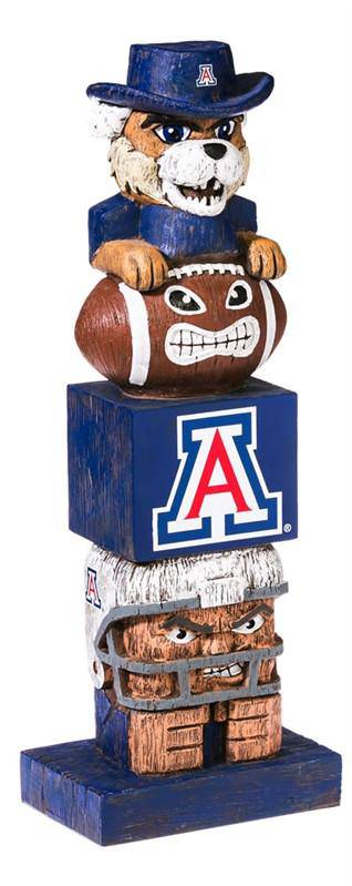 University of Arizona Wildcats 16" Tiki Totem Figure Statue - 757 Sports Collectibles