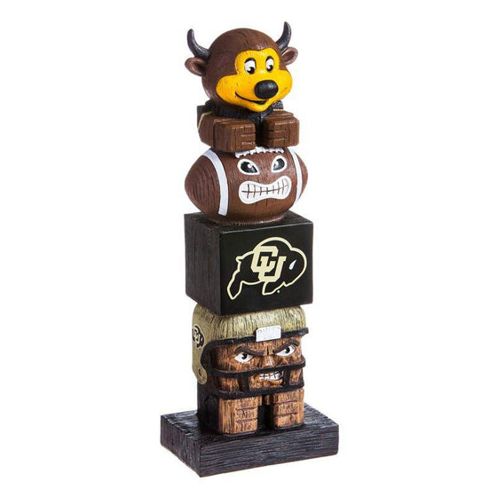 University of Colorado Buffaloes 16" Tiki Totem Figure Statue - 757 Sports Collectibles