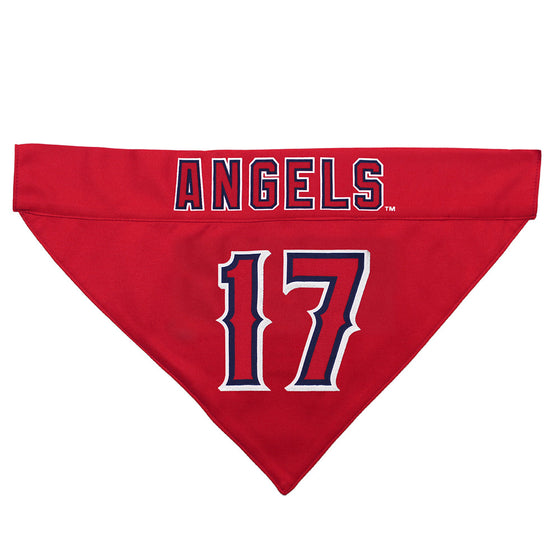 Shohei Ohtani Los Angeles Angels Home and Away Reversible Bandana by Pets First - 757 Sports Collectibles