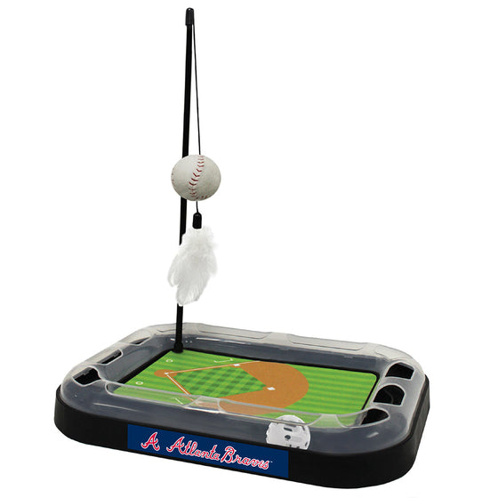 Atlanta Braves Baseball Cat Scratcher Toy by Pets First