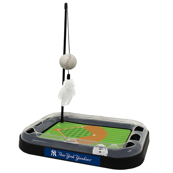 New York Yankees Baseball Cat Scratcher Toy by Pets First