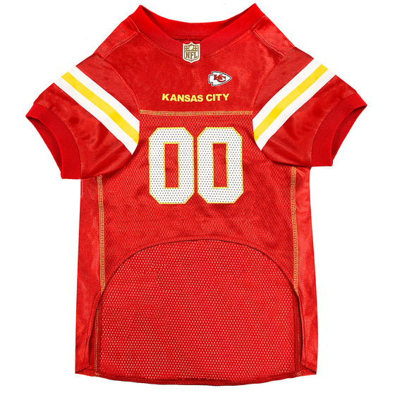 Kansas City Chiefs Mesh NFL Jerseys by Pets First - 757 Sports Collectibles