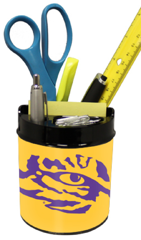 LSU Tigers Small Desk Caddy