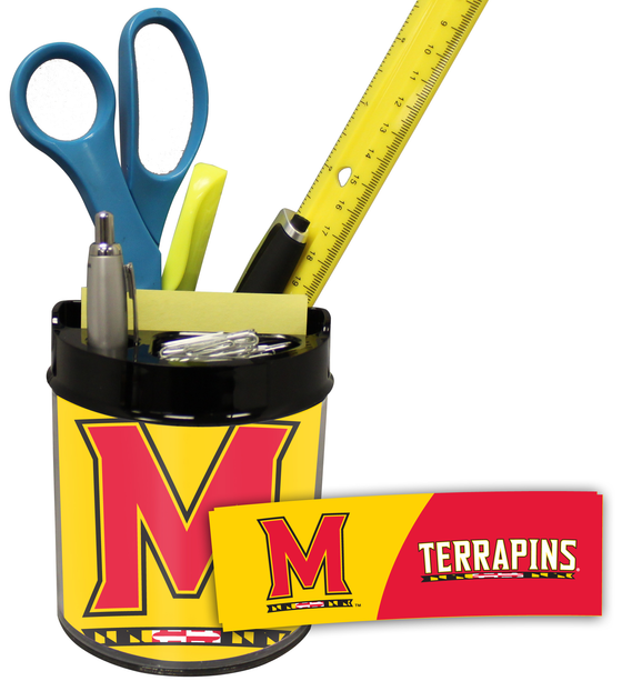 Maryland Terrapins Small Desk Caddy