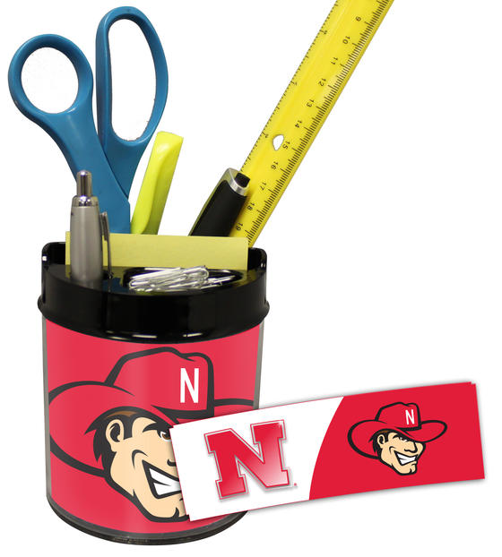 Nebraska Cornhuskers Small Desk Caddy