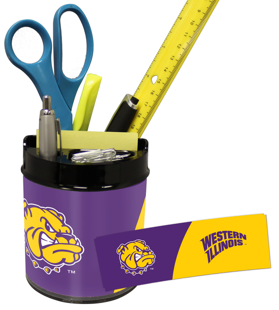 Western Illinois Leathernecks Small Desk Caddy