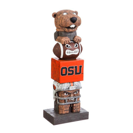 Oregon State Beavers 16" Tiki Totem Figure Statue - 757 Sports Collectibles