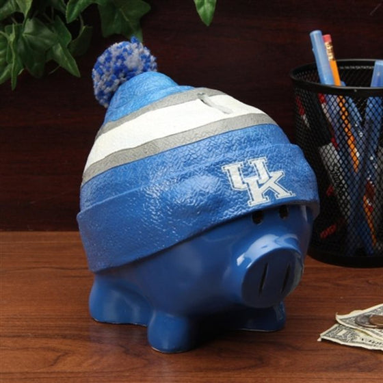 Kentucky Wildcats Piggy Bank - Large With Hat CO - 757 Sports Collectibles