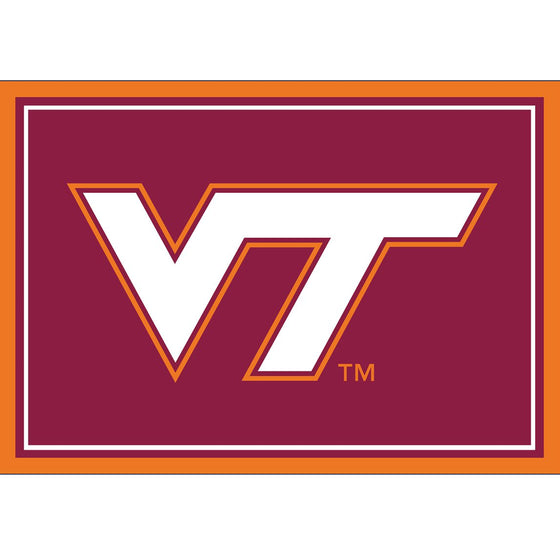 Virginia Tech Hokies 3x4 Area Rug