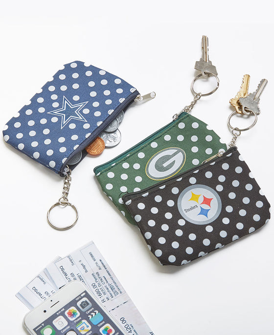 NFL San Francisco 49ers Polka Dot Coin Purses