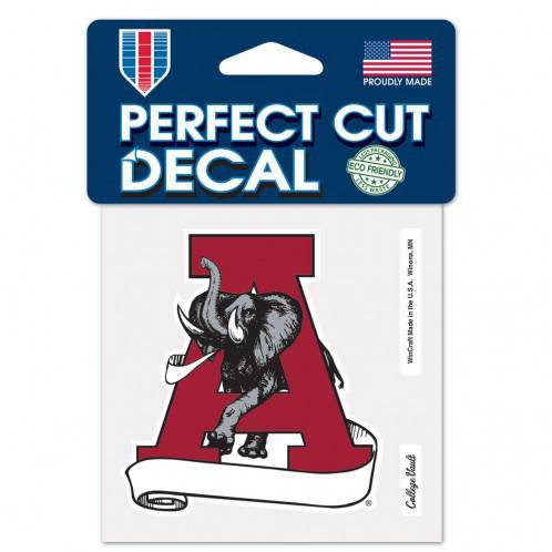 Alabama Crimson Tide Perfect Cut 4x4 Diecut Decal - 757 Sports Collectibles